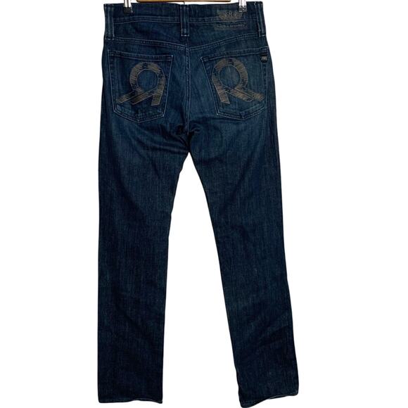 Rock & Republic Jeans Women's Size 29x34 Button Fly Vaughn Mid-Rise Skinny - Picture 2 of 9